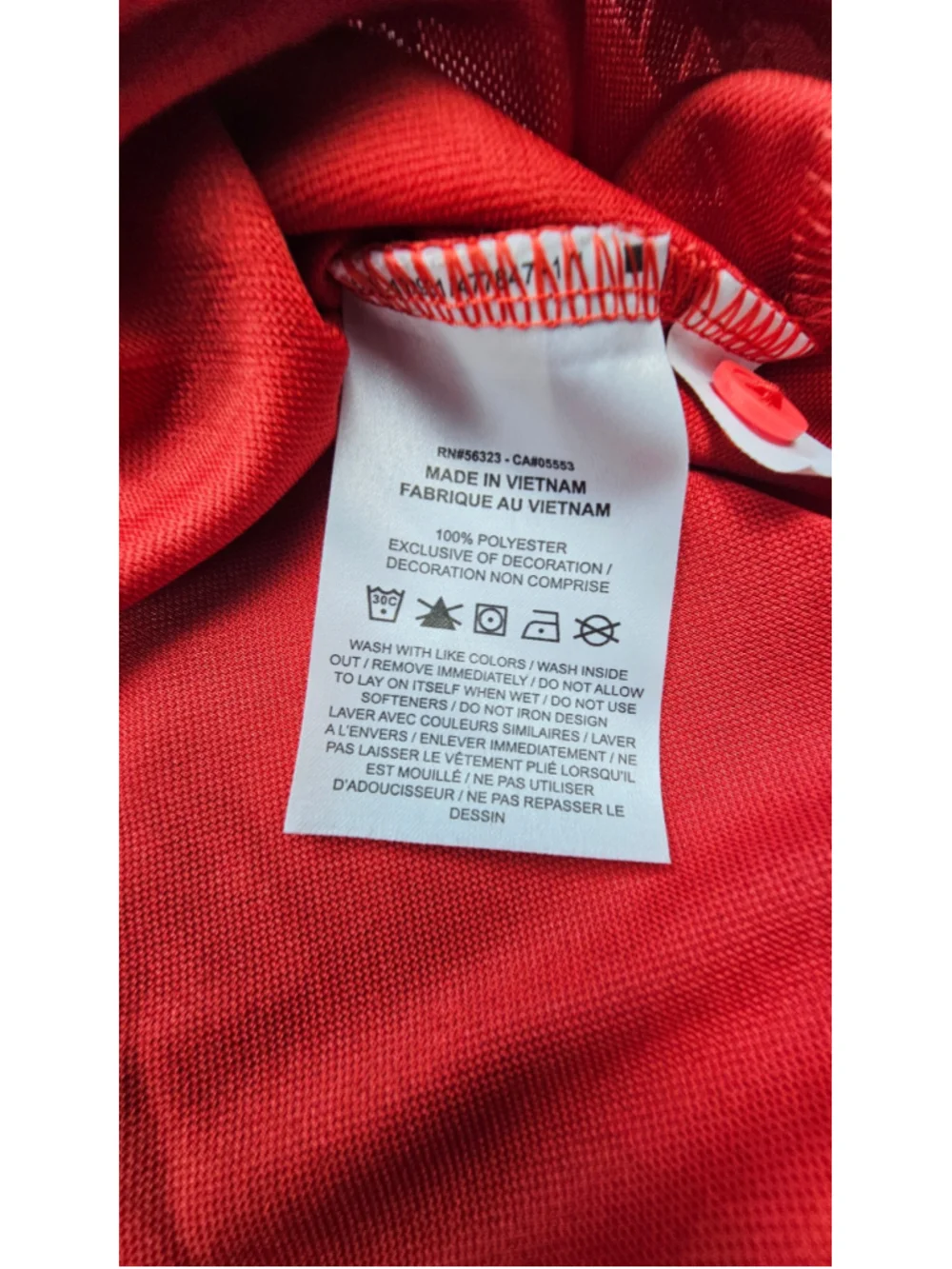 Jordan Dri-FIT Polo Shirt Mens Large Red Striped Jumpman Golf Performance